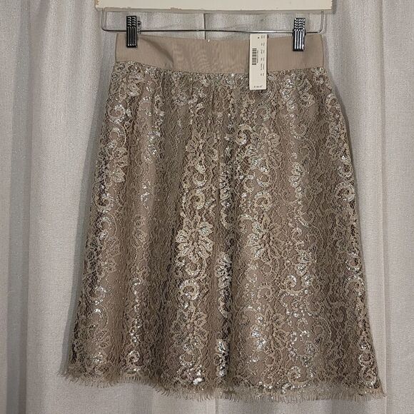 J.Crew Lace Sparkler Skirt   - Picture 3 of 8